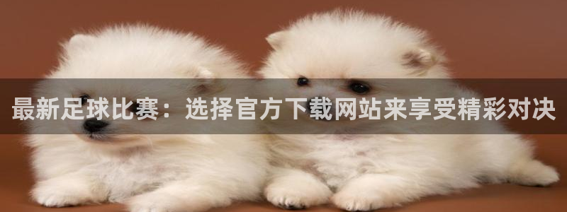 最新足球比赛：选择官方下载网站来享受