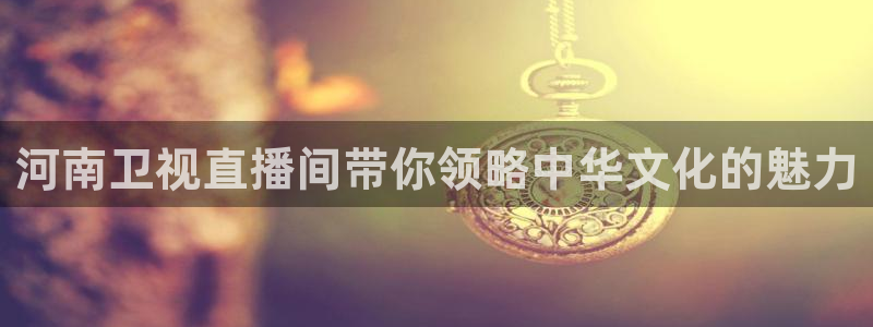 极速体育直播极速体育直播nba：河南卫视直播间带你领略中华文化的魅力